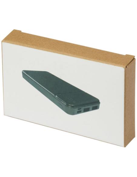 Batería externa de plástico reciclado de 10 000 mAh N09123421