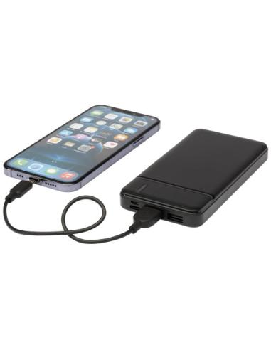 Batería externa de plástico reciclado de 10 000 mAh N09123421