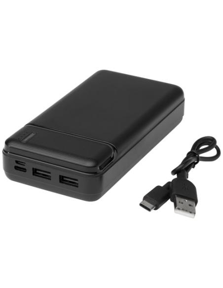 Batería externa de plástico reciclado de 20 000 mAh N09223421