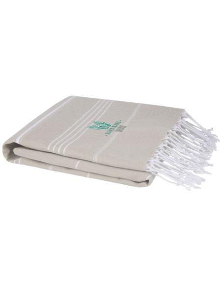 Toalla tipo hammam de algodón de 150 g/m² de 100 x 180 cm N20533311