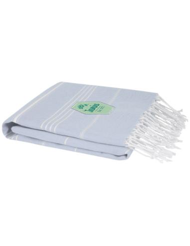 Toalla tipo hammam de algodón de 150 g/m² de 100 x 180 cm N05533311