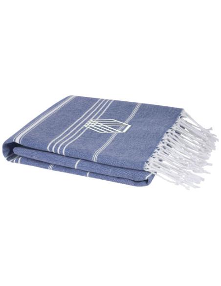 Toalla tipo hammam de algodón de 150 g/m² de 100 x 180 cm N55533311