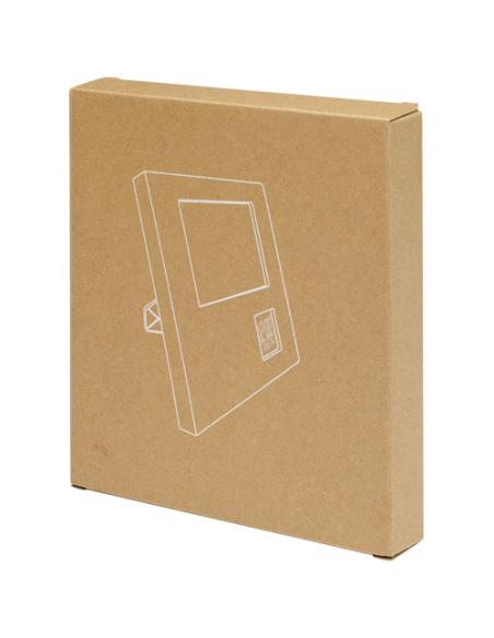 Marco de fotos de bambú con termómetro N60065401