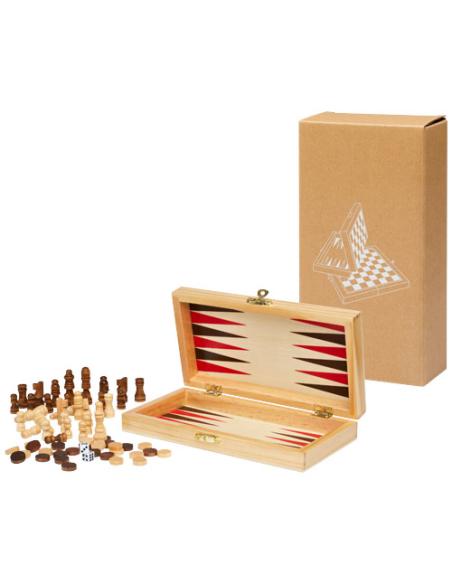 Set de juegos 3 en 1 de madera N60565401