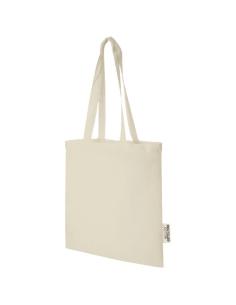 Bolsa Tote de algodón reciclado GRS de 140 g/m2 de 7 L N10596021
