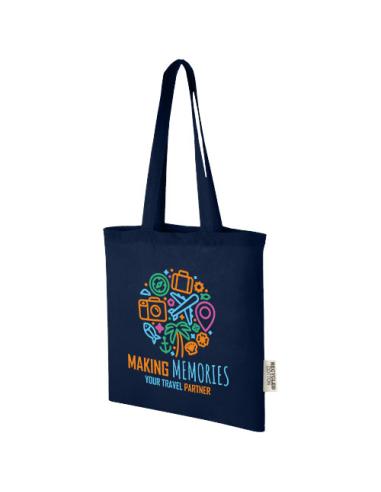 Bolsa Tote de algodón reciclado GRS de 140 g/m2 de 7 L N55596021