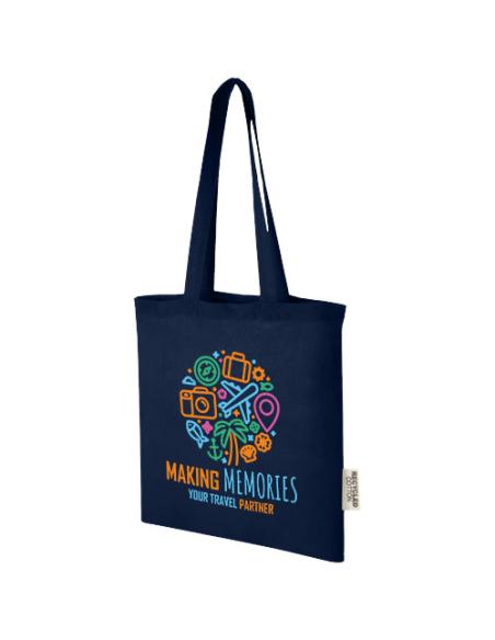 Bolsa Tote de algodón reciclado GRS de 140 g/m2 de 7 L N55596021