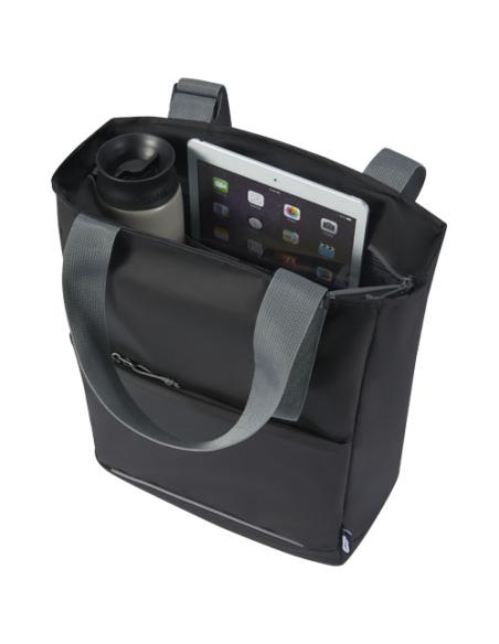 Bolsa Tote para portátil de 14" de material reciclado GRS resistente al agua de 14 l N09830031