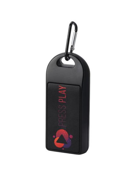 Altavoz Bluetooth® de plástico reciclado de 3 W IPX4 con certificación RCS N09333421