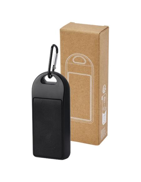 Altavoz Bluetooth® de plástico reciclado de 3 W IPX4 con certificación RCS N09333421