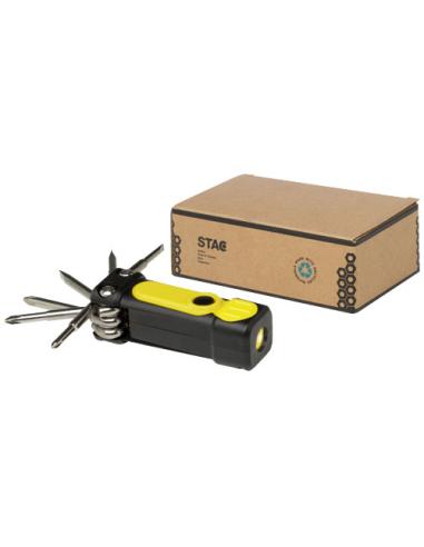 Set de destornilladores de plástico reciclado 8 en 1 RCS con linterna N11965401