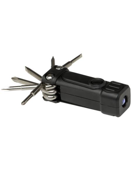 Set de destornilladores de plástico reciclado 8 en 1 RCS con linterna N09965401