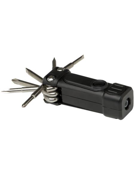 Set de destornilladores de plástico reciclado 8 en 1 RCS con linterna N09965401