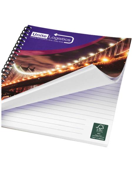 Cuaderno con espiral A5 con cubierta impresa N20919212