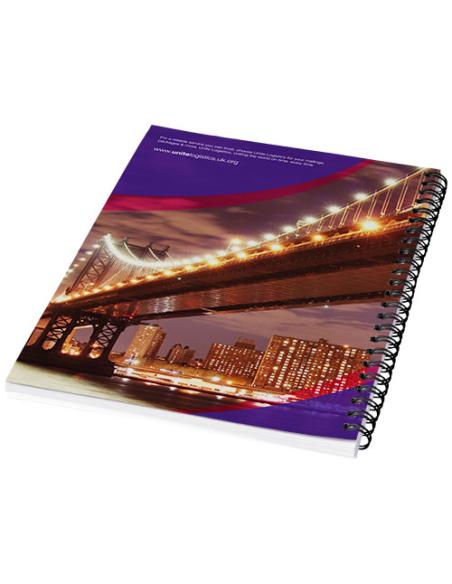 Cuaderno con espiral A4 con cubierta trasera impresa N20929212