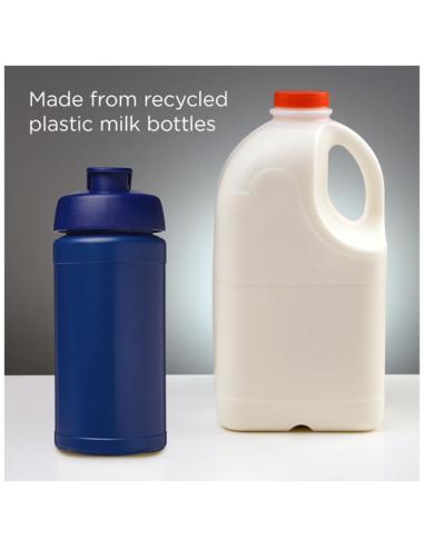 Bidón deportivo con tapa Flip de material reciclado de 500 ml N25164012