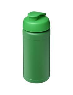 Bidón deportivo con tapa Flip de material reciclado de 500 ml N10164012
