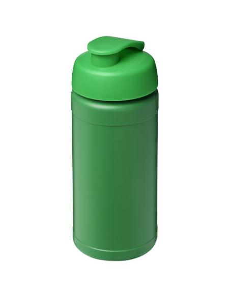 Bidón deportivo con tapa Flip de material reciclado de 500 ml N16164012