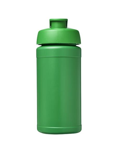 Bidón deportivo con tapa Flip de material reciclado de 500 ml N16164012