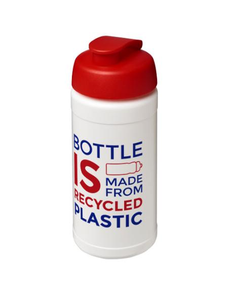 Bidón deportivo con tapa Flip de material reciclado de 500 ml N19164012