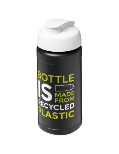 Bidón deportivo con tapa Flip de material reciclado de 500 ml N49164012