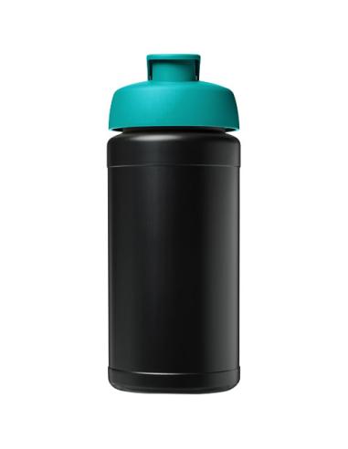 Bidón deportivo con tapa Flip de material reciclado de 500 ml N69164012