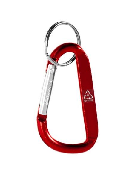 Llavero con mosquetón de aluminio reciclado RCS N12275401
