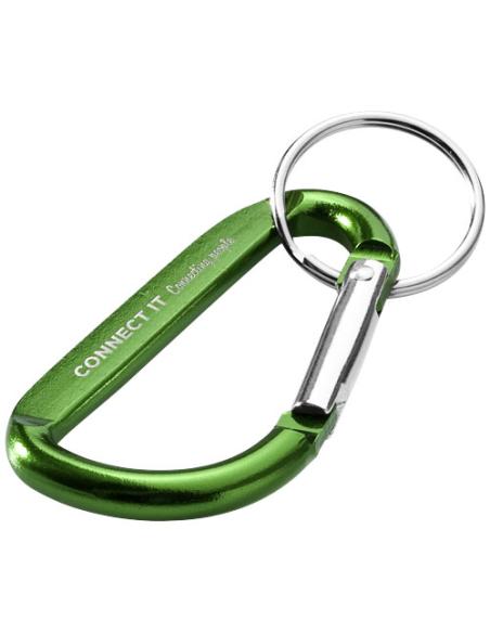 Llavero con mosquetón de aluminio reciclado RCS N16275401