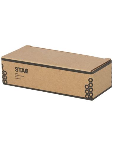 Linterna de dinamo solar con mosquetón de plástico reciclado N46575401