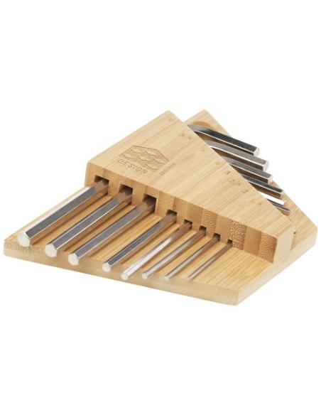 Set de llaves hexagonales de bambú N60675401