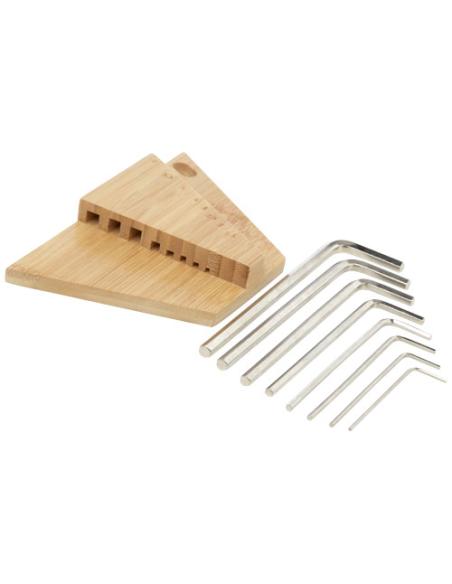 Set de llaves hexagonales de bambú N60675401