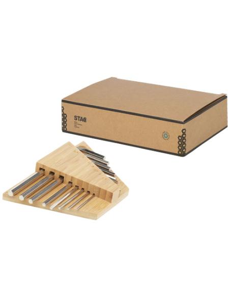 Set de llaves hexagonales de bambú N60675401