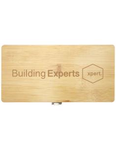 Set de herramientas de bambú/plástico reciclado de 19 piezas N60875401 2