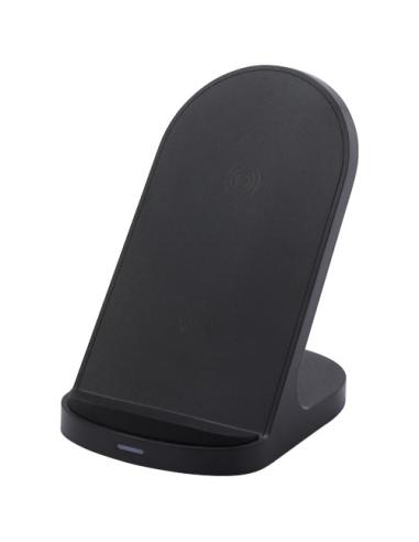 Base de carga inalámbrica con doble bobina de 15W en plástico reciclado con certificación RCS N09043421