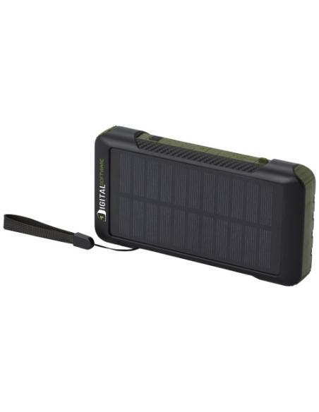 Batería externa de dinamo solar en plástico reciclado de 10 000 mAh con certificación RCS N46643421