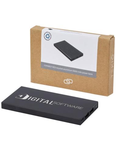 Batería externa de 5000 mAh en aluminio reciclado N09943421