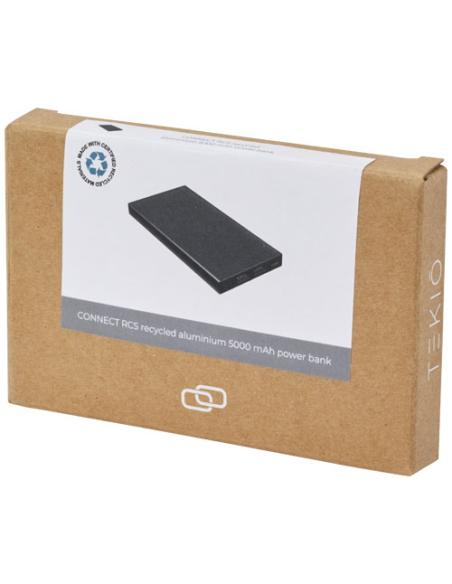 Batería externa de 5000 mAh en aluminio reciclado N09943421