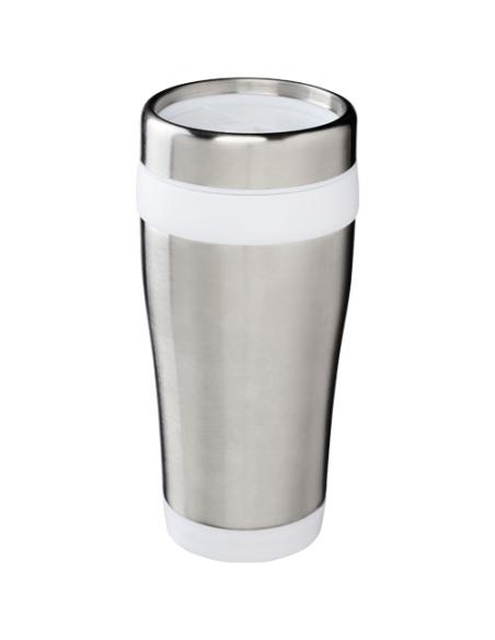 Vaso con aislamiento de acero inoxidable reciclado de 410 ml con certificación RCS N10367001