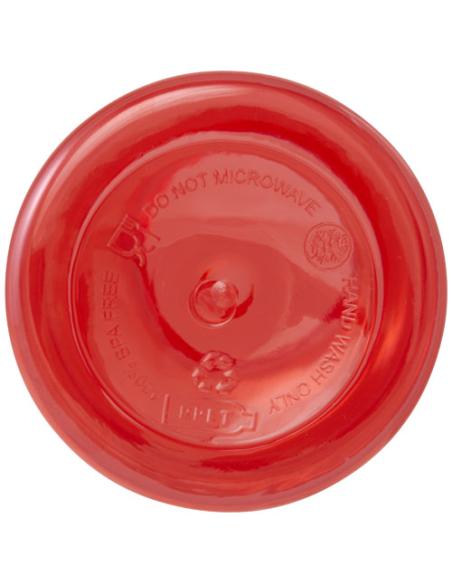 Bidón de 400 ml de plástico reciclado con mosquetón y certificación RCS N12877001