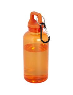 Bidón de 400 ml de plástico reciclado con mosquetón y certificación RCS N10877001