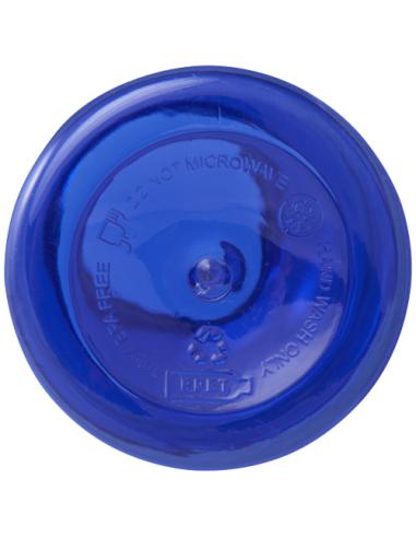 Bidón de 400 ml de plástico reciclado con mosquetón y certificación RCS N25877001