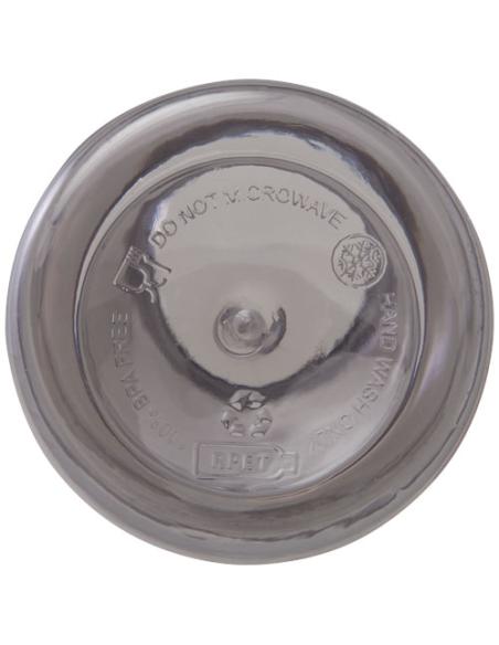 Bidón de 400 ml de plástico reciclado con mosquetón y certificación RCS N09877001