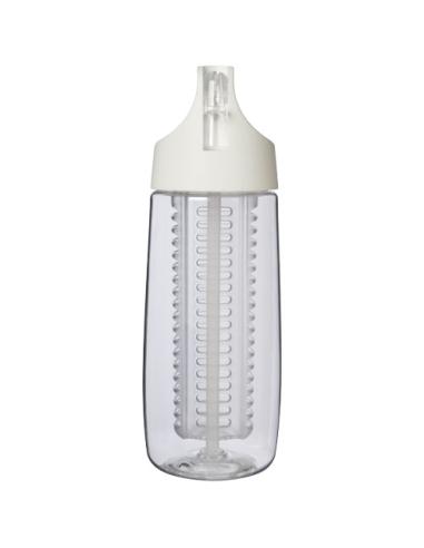Bidón deportivo en plástico reciclado de 700 ml con tapa Flip e infusor N10487001