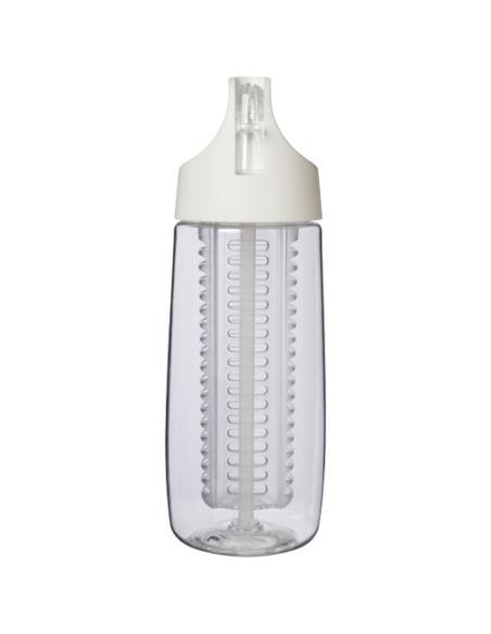 Bidón deportivo en plástico reciclado de 700 ml con tapa Flip e infusor N10487001
