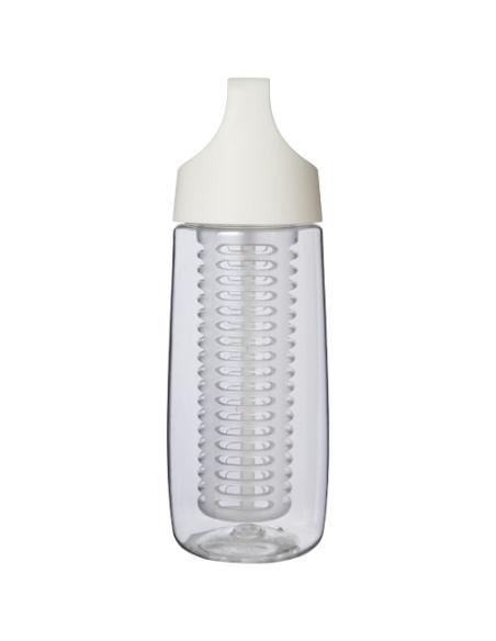 Bidón deportivo en plástico reciclado de 700 ml con tapa Flip e infusor N10487001