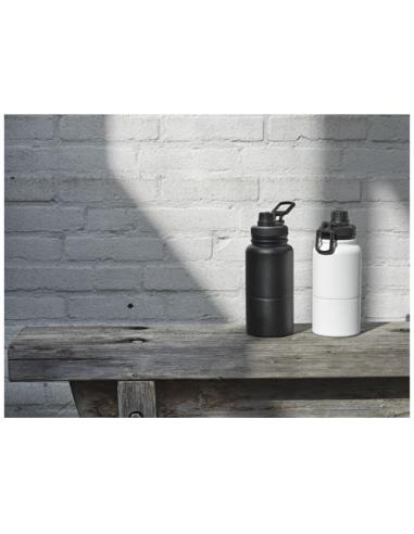 Bidón deportivocon aislamiento de acero inoxidable de 840 ml con certificación RCS N10787001