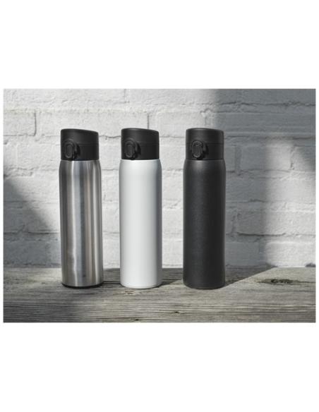 Termo con aislamiento de acero inoxidable reciclado de 450 ml con certificación RCS N18887001