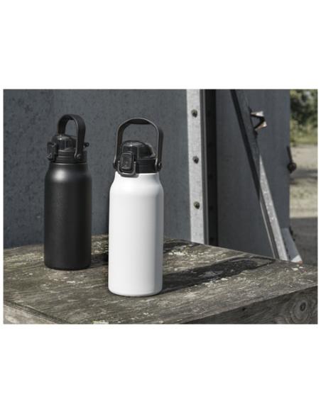 Bidón con aislamiento de cobre y acero inoxidable reciclado de 1600 ml con certificación RCS N10987001