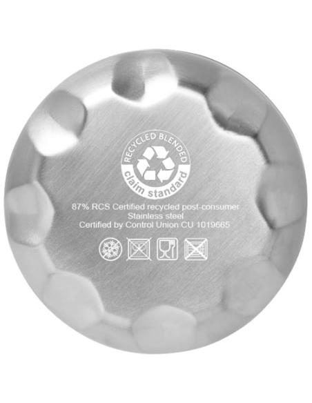 Bidón con aislamiento de acero inoxidable reciclado de 500 ml con certificación RCS   N18097001