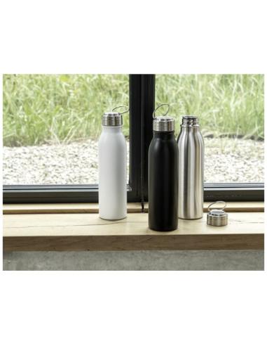 Bidón de acero inoxidable con asa de metal de 720 ml con certificación RCS N18297001